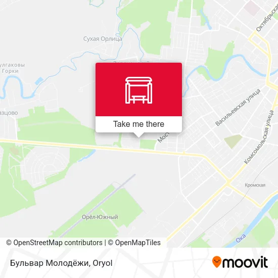 Бульвар Молодёжи map