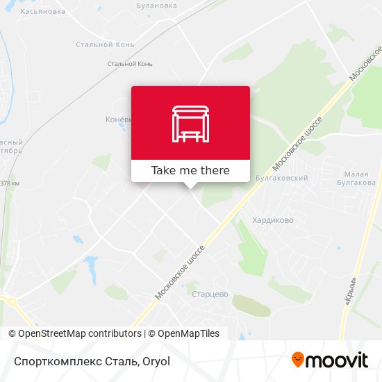 Спорткомплекс Сталь map