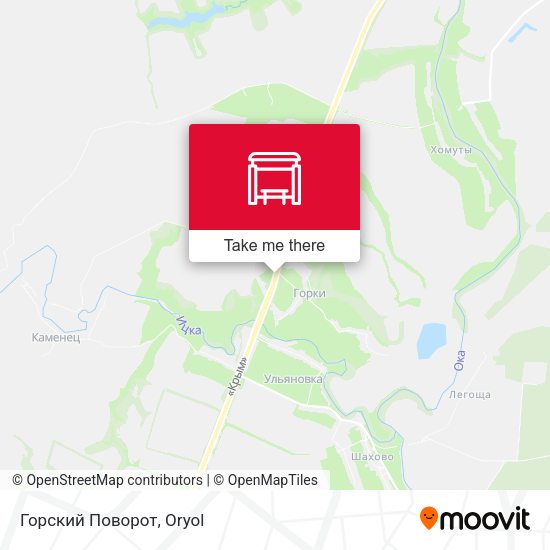 Горский Поворот map