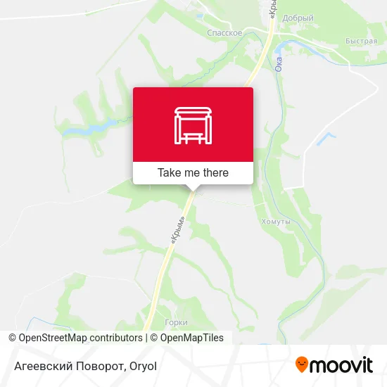 Агеевский Поворот map