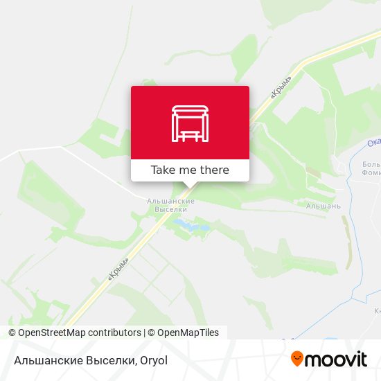 Альшанские Выселки map