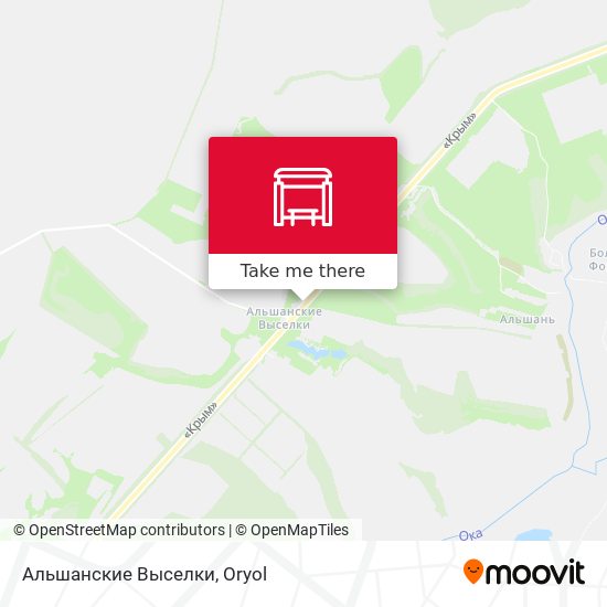 Альшанские Выселки map