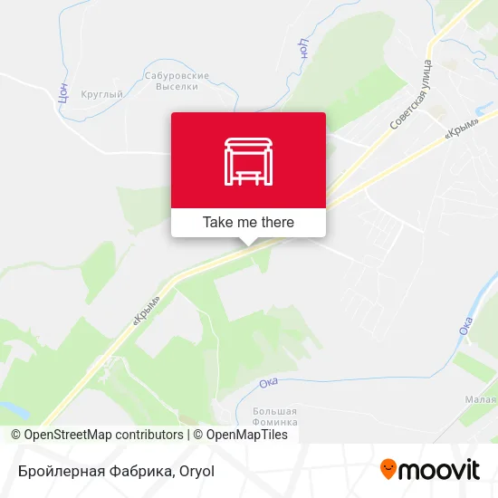 Бройлерная Фабрика map