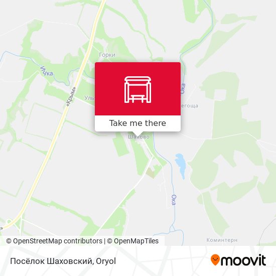 Посёлок Шаховский map