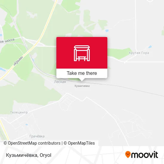 Кузьмичёвка map