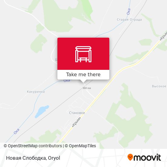 Новая Слободка map