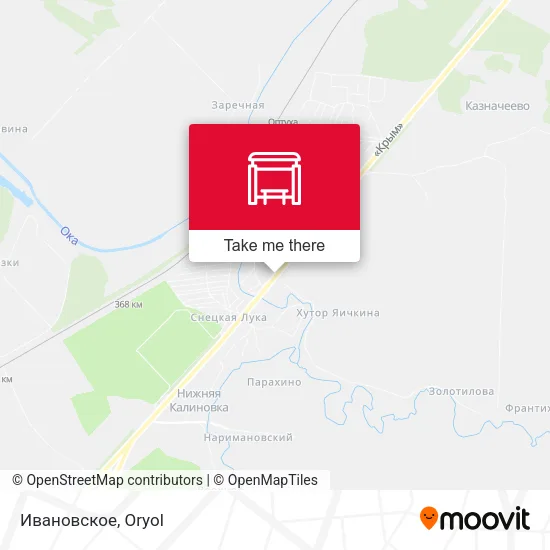 Ивановское map