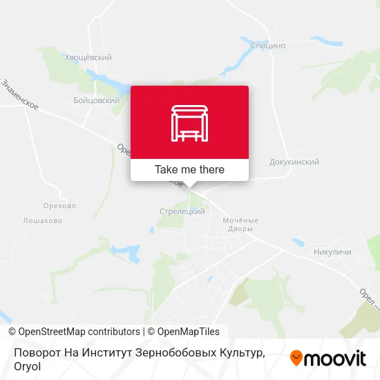 Поворот На Институт Зернобобовых Культур map