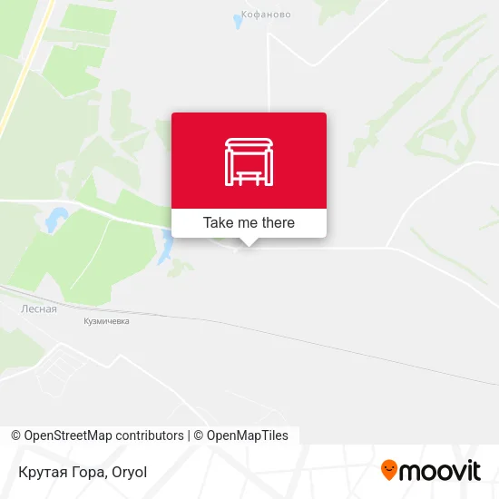 Крутая Гора map