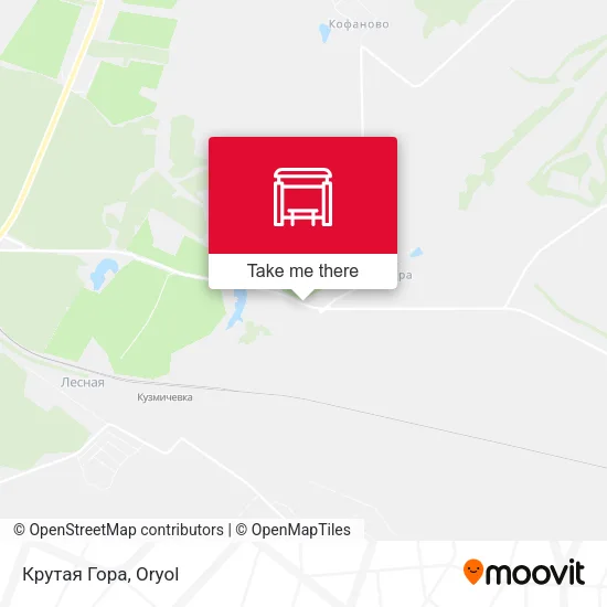 Крутая Гора map