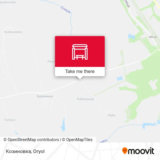 Козиновка map