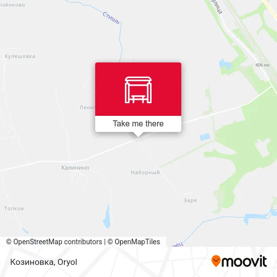 Козиновка map