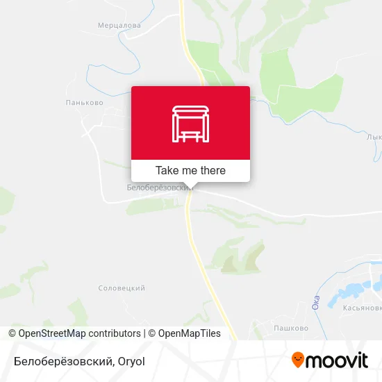 Белоберёзовский map