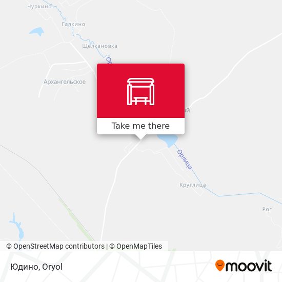 Юдино map