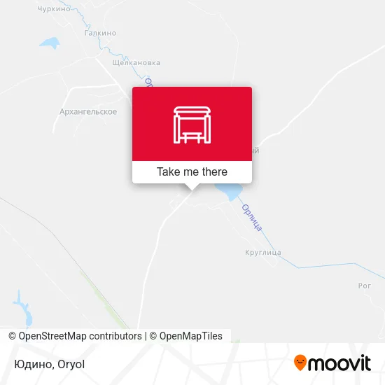 Юдино map