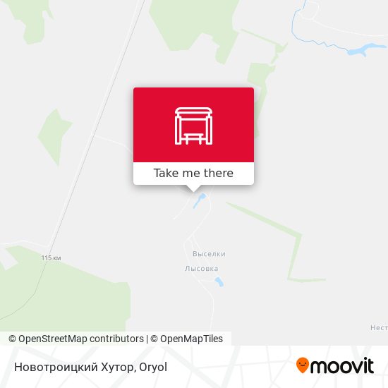 Новотроицкий Хутор map