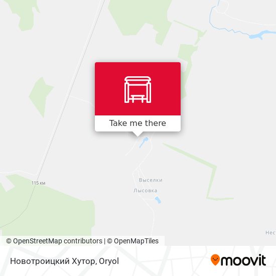 Новотроицкий Хутор map