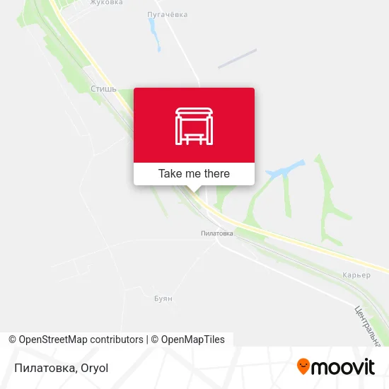 Пилатовка map