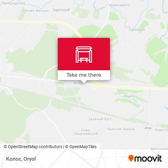 Колос map
