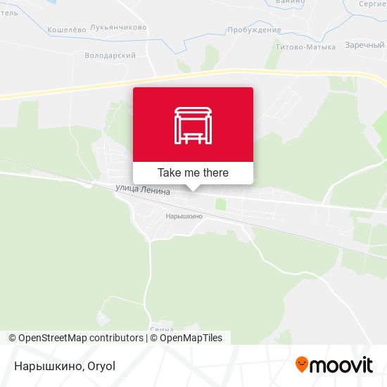 Нарышкино map