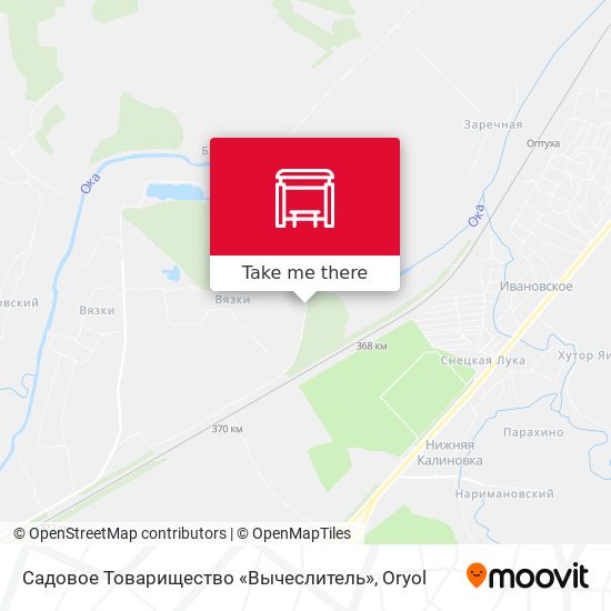 Садовое Товарищество «Вычеслитель» map