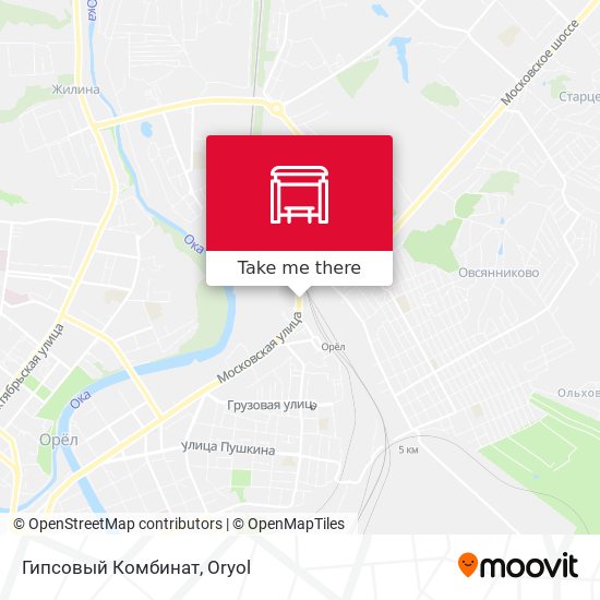 Гипсовый Комбинат map