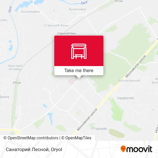 Санаторий Лесной map