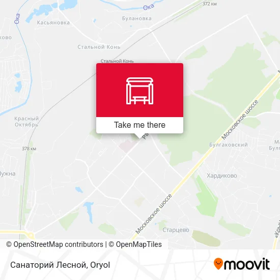 Санаторий Лесной map