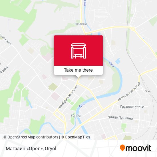 Магазин «Орёл» map