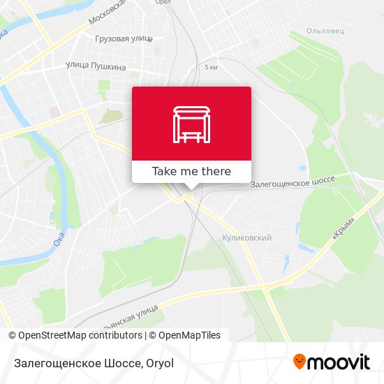 Залегощенское Шоссе map