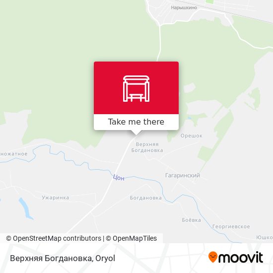 Верхняя Богдановка map