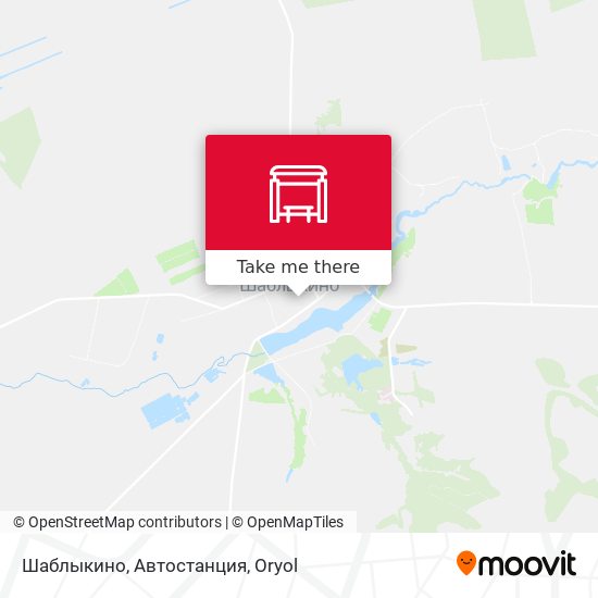 Шаблыкино, Автостанция map