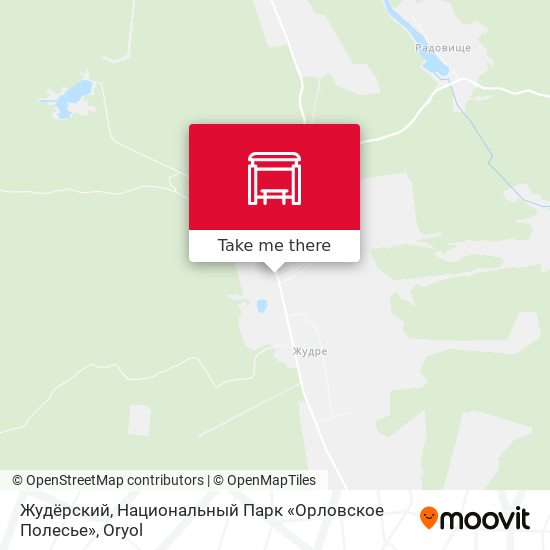 Жудёрский, Национальный Парк «Орловское Полесье» map