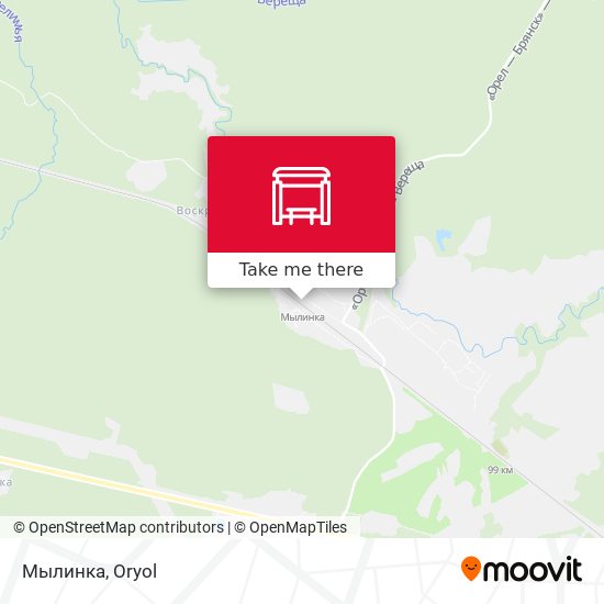 Мылинка map