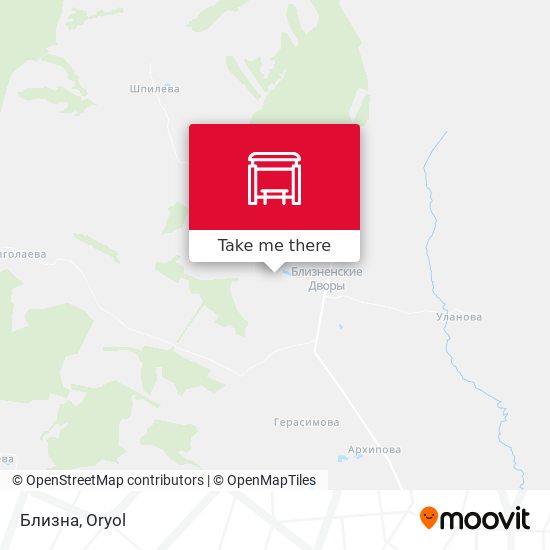 Близна map