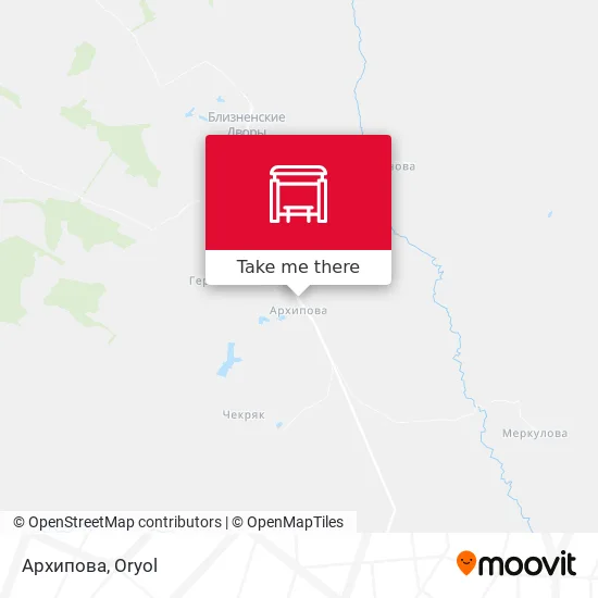 Архипова map