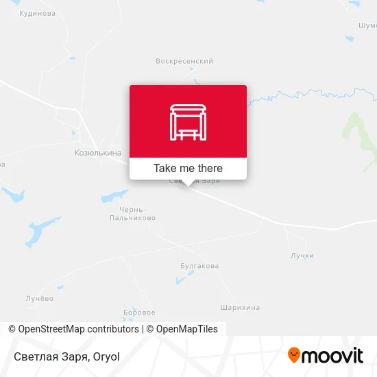 Светлая Заря map