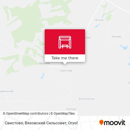 Свистово, Вязовский Сельсовет map