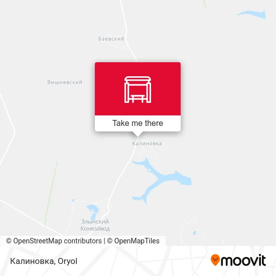 Калиновка map