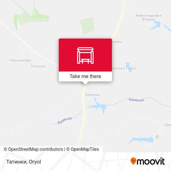 Татинки map