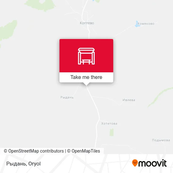 Рыдань map