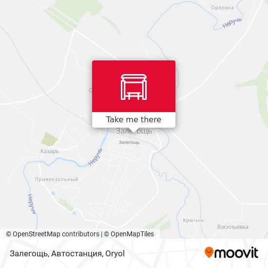 Залегощь, Автостанция map