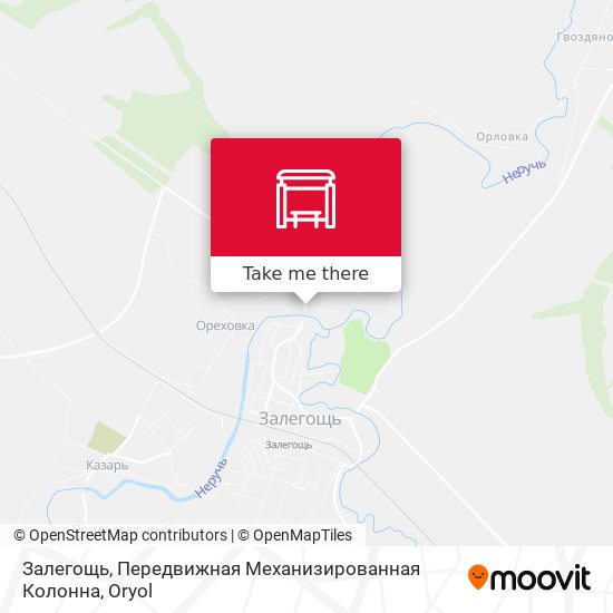Залегощь, Передвижная Механизированная Колонна map