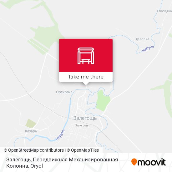 Залегощь, Передвижная Механизированная Колонна map