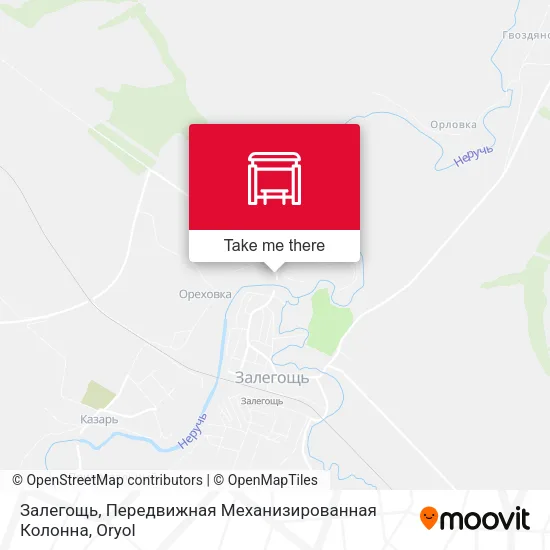 Залегощь, Передвижная Механизированная Колонна map