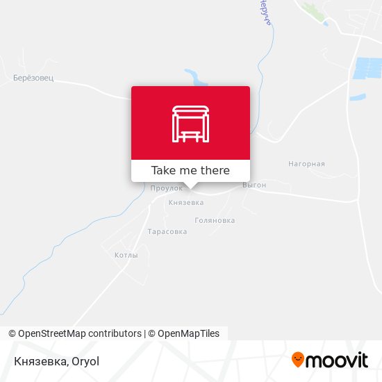 Князевка map