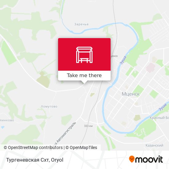 Тургеневская Схт map