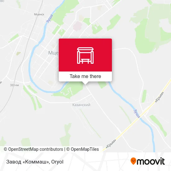 Завод «Коммаш» map