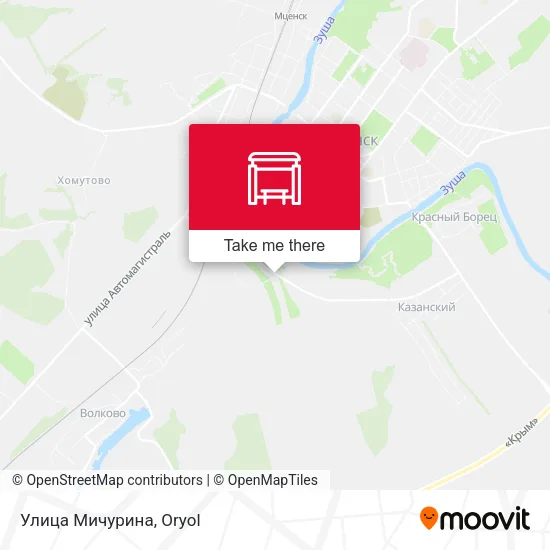 Улица Мичурина map
