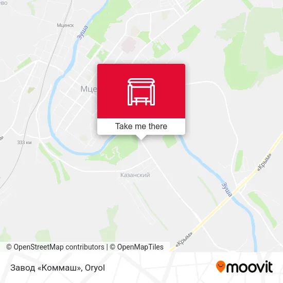 Завод «Коммаш» map